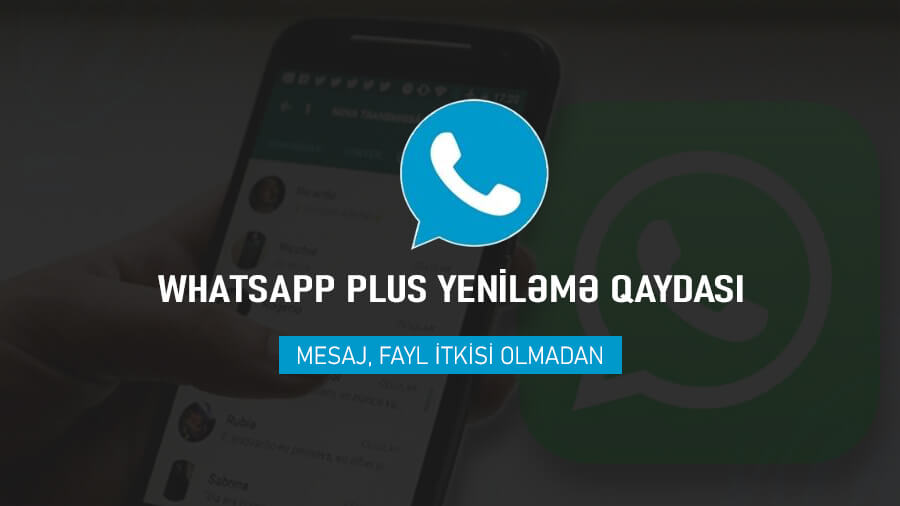 WhatsApp Plus yeniləmə qaydası